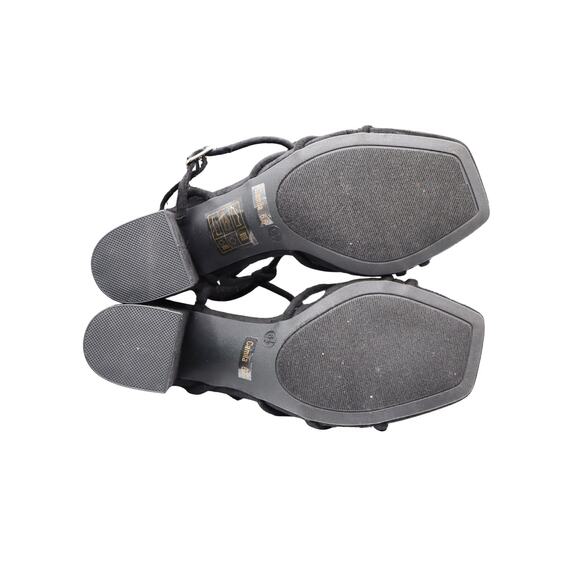 J.ADAMS Camila Heels – Black Vegan Suede - US 6.5 - Picture 3 of 3